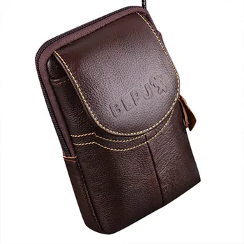 

OCARDIAN Men Short Men's Retro Wallet Leather Belt Wallet Luxury Vintage Wallets Purse Coin Pocket Male Zipper Phone Card Case