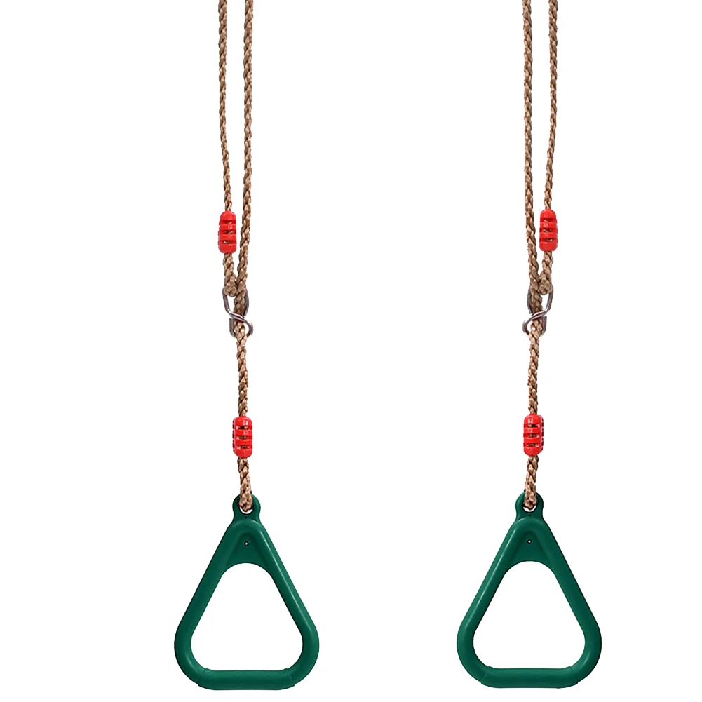 Dark Green Аксессуары для дома подтянуть Детский сад Игрушка как для дома, так и для прогулок на свежем воздухе, качели кольцо площадка Треугольники спортивные детские Фитнес - Цвет: Dark Green