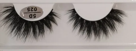 10pairs one box5D25 3d натуральные ресницы из искусственной норки, ресницы с заказной упаковкой ресниц, инструменты для наращивания макияжа - Color: 10pairs one box5D25