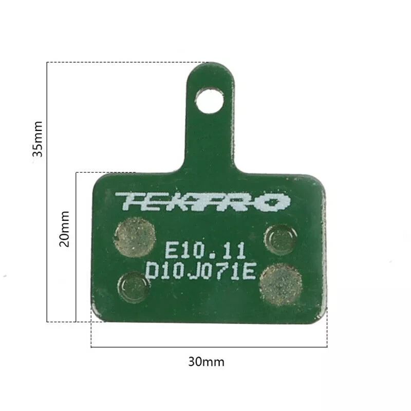 OTOTEC 2 Paires Plaquettes de Frein à Disque Rechange Compatible pour Tektro P20.11 E10.11