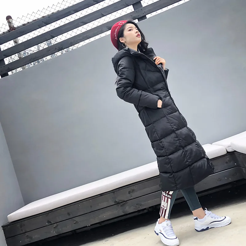 

Off Season Special Offer Cotton-padded Clothes Women's X-long Korean-style Slim Fit Cotton-padded Jacket Winter Coat Plus-sized