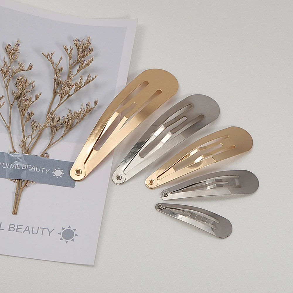 20 Stück schwarze Haarspangen mit Druckknöpfen, Alligator-Haarnadelbasis für DIY-Schmuckherstellung, Frauen und Mädchen, Haarklammer-Einstellung, Haar-Accessoires-Zubehör – Detail 4