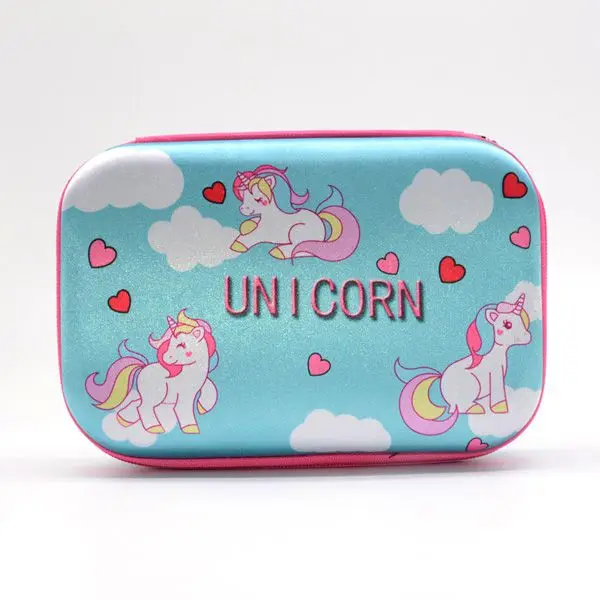 Футляр для карандашей обратно в школу материалы escolar trousse solaire stylo unicorn estuches kalemlik kalem kutusu astuccio - Цвет: D