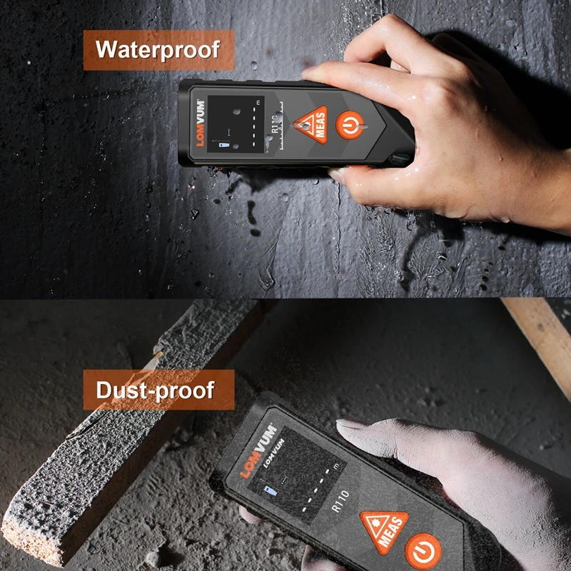 LOMVUM Handheld Mini Laser Rangefinder Distance Meter Laser Level Digital Curved Laser Distance Finder Measure 20M 40M 60M LOMVUM Handheld Mini Laser Rangefinder Distance Meter Laser Level Digital Curved Laser Distance Finder Measure 20M 40M 60M