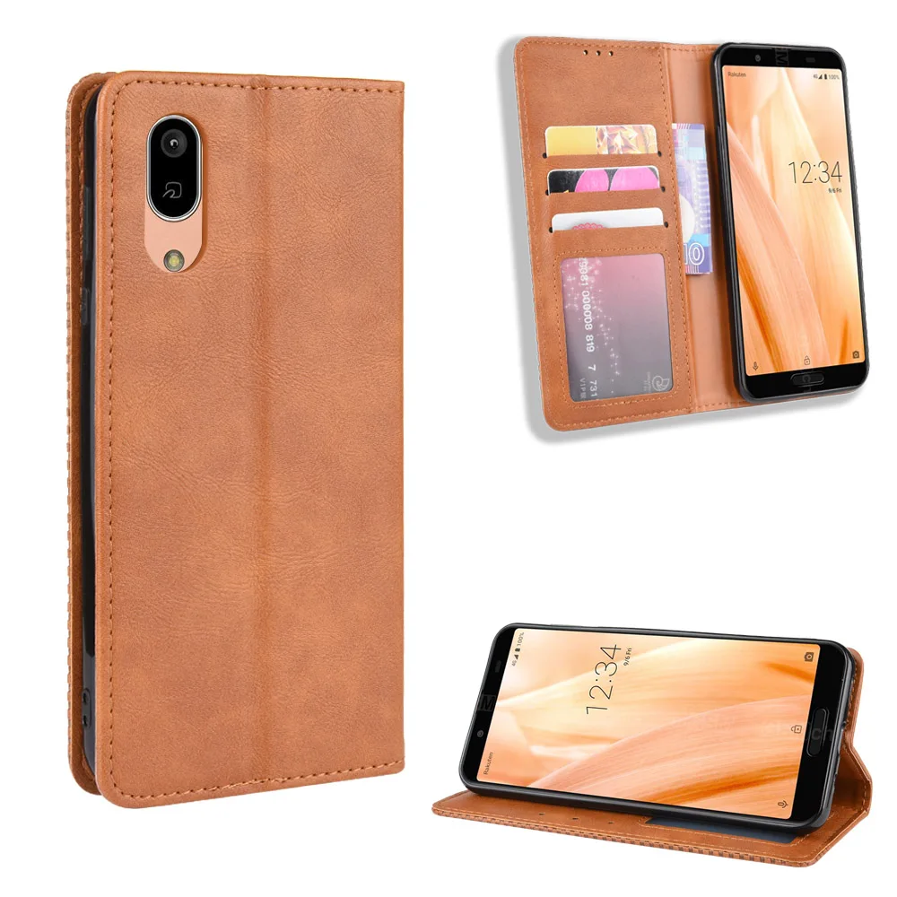 Роскошный Ретро Кожаный флип-чехол для Sharp Sense 3 Plus чехол для кошелька подставка Магнитная Обложка для книги для Sharp Sense3 Plus чехол