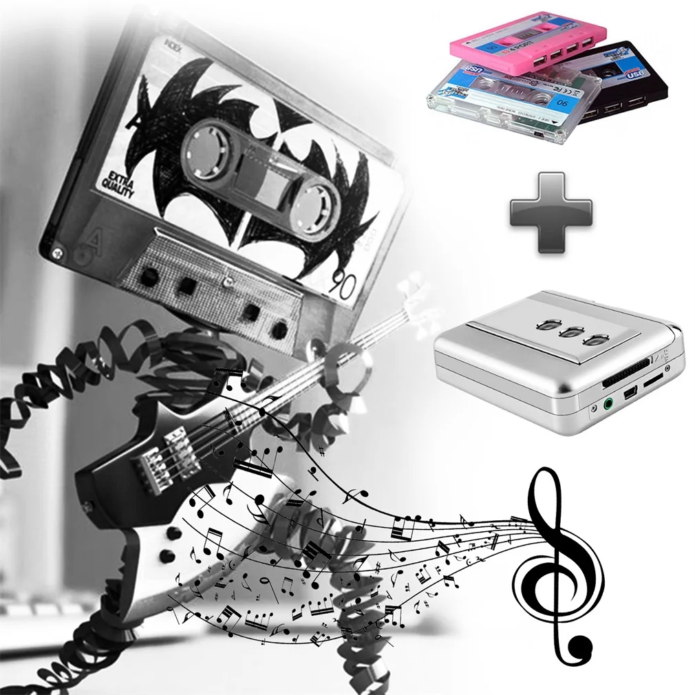 Кассетный usb плеер лента MP3 конверсионный Кассетная цифровой конвертер аудио