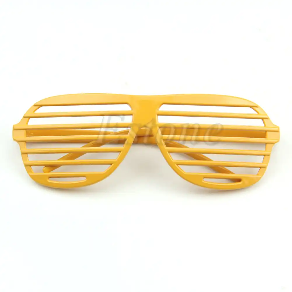 retro fun party shutter shades glasses novelty club fashion