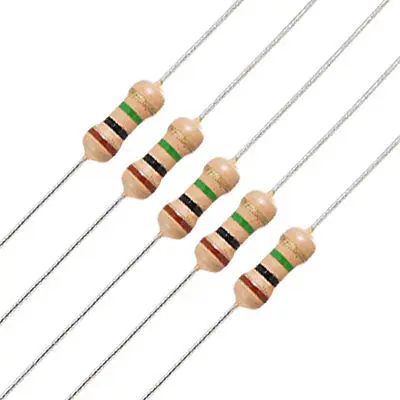 50 x резисторы 1 м Ом 1/4W 250V 5% карбоновой пленкой