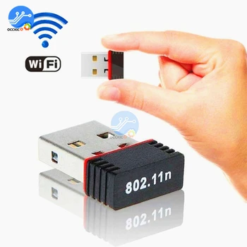 

Wireless Mini USB Wifi Adapter 802.11N 150Mbps USB2.0 Receiver MTK7601 Wi-Fi Network Card Receiver For Desktop Laptop MAC