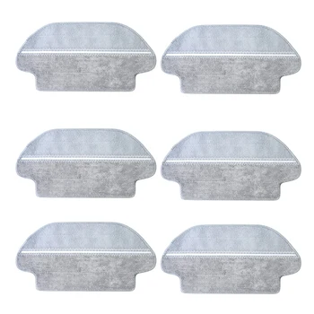 

6 Pcs Robot Vacuum Dry and Wet Separation Cleaner Mop Cloth Cleaning Cloth Rag for Xiaomi Mijia STYJ02YM Robotic Vacuum Cleaner