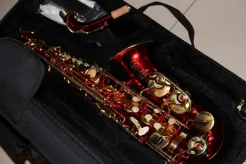 

New Arrival Dave Alto Saxophone Professiona Step 1In Red 111218