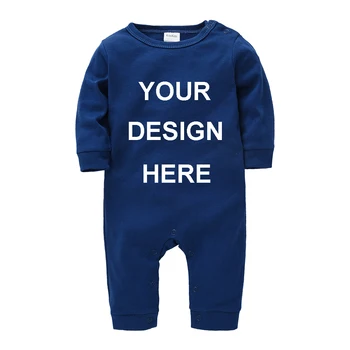 

2020 Custom Newborn Baby Girls Boys Rompers Onesies Solid Black White Personalized Infant Unisex Pink Jumpsuits Roupas Bebe De