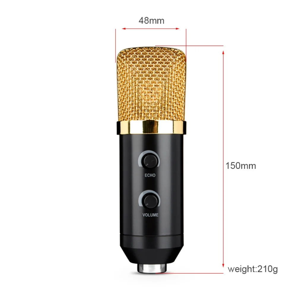 USB микрофон Подкаст конденсаторный микрофон профессиональный микрофон с штативом Стенд для компьютера Youtube