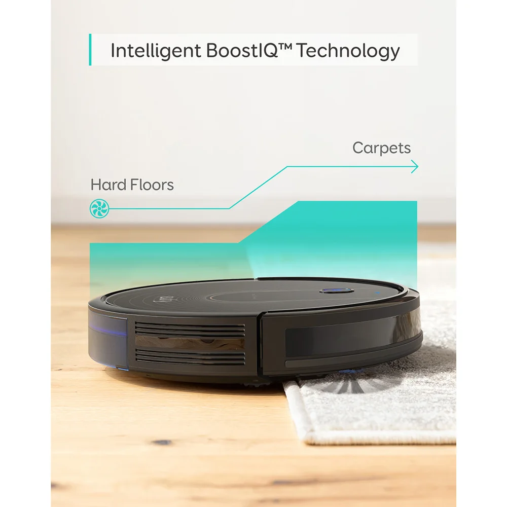 eufy [BoostIQ] RoboVac 15C,Wi-Fi,1300Pa Super-Thin,Quiet, Self-Charging Robot Vacuum Cleaner for Hard Floors&Medium-Pile Carpets