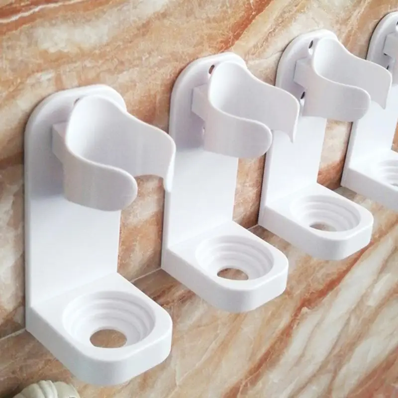 Gran oferta soporte para cepillo de diente Rack organizador cepillo de dientes eléctrico montado en la pared del ahorro de espacio accesorios de baño al por mayor