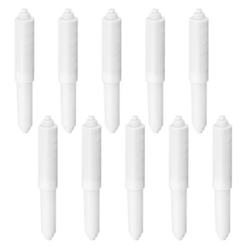 

10PCS Plastic Durable White Practical Toilet Paper Roller for Office Home Bathroom