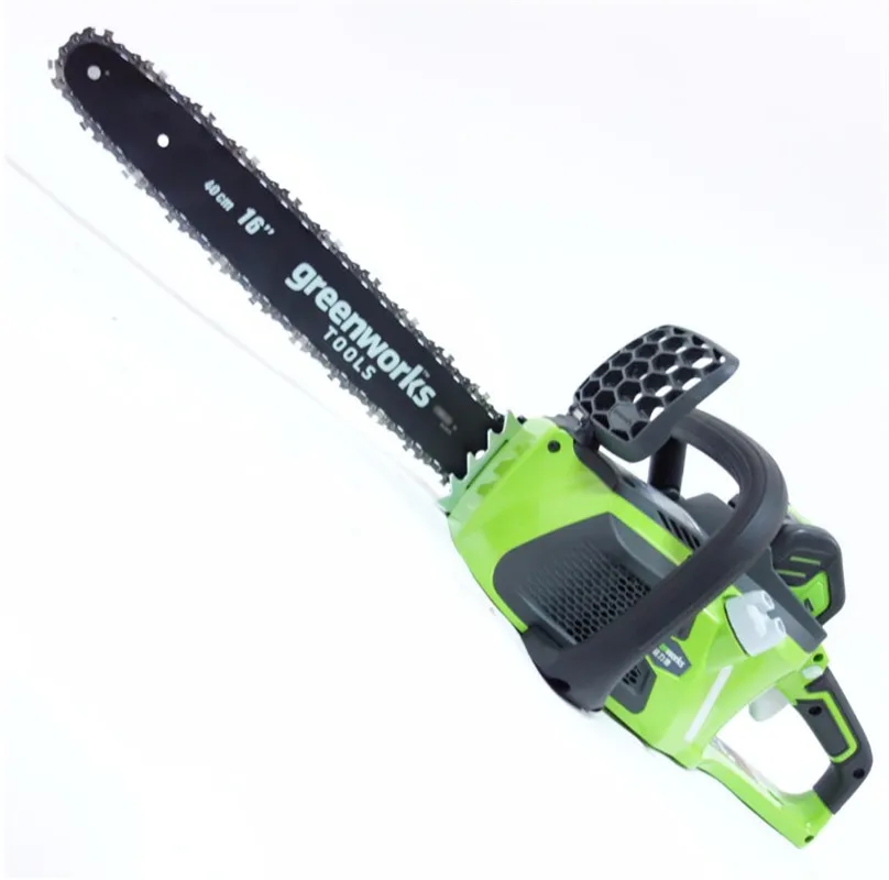 

Free shipping Rechargeable Chain Saw Brushless Battery And Charger Chain Saws 40V Lithium Household Electric Cutting Tool