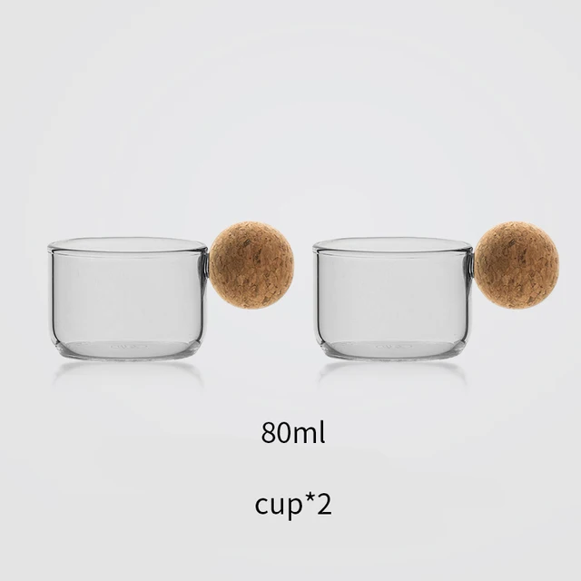 Glass Teapot Large Capacity Cold Water Kettle With Lid Water Bottle Cup Set Home Pitcher Kitchen Glass Fruit Juice Jug Drinkware 80ml a