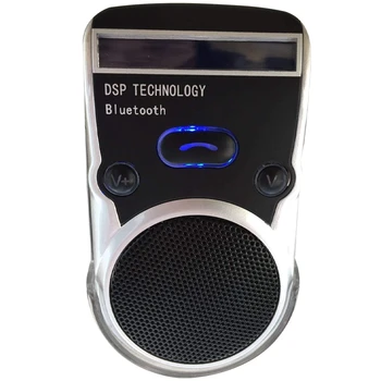 

New Bluetooth Hand-Free Car Phone Speaker with Caller Number Display Built-In Mic Safe Driving Two Phones Connecting