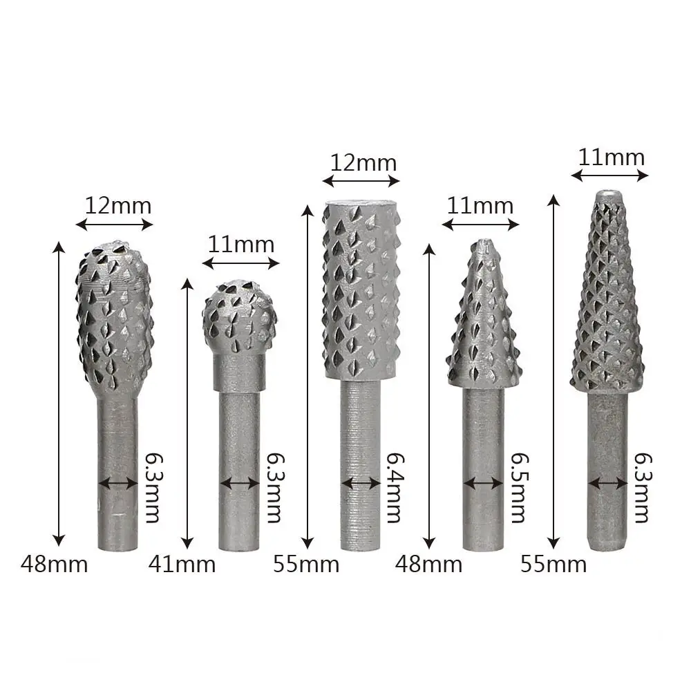 NICEYARD Мини сверло Набор ножей инструмент для резьбы по дереву 5 шт./компл. режущие инструменты для работы по дереву HSS деревянные сверла роторный файл