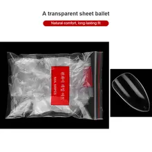 500 шт высокого качества овальные на шпильке, с острым полным ложным кончиком для ногтей миндалевидной формы Профессиональные акриловые ногти искусство салон украшения для ногтей