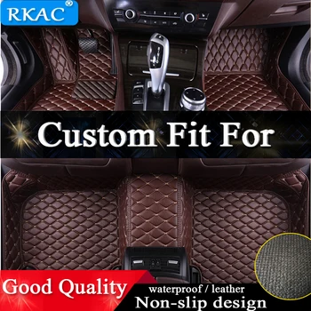 

Custom car floor mats for Porsche Cayenne 955 957 958 hybrid Turbo S GTS Macan Cayman Panamera 911 high quality luxury carpet