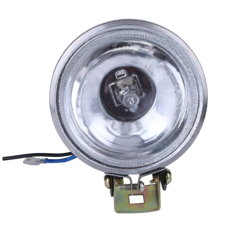 Белый 12V55W Автомобильная противотуманная фара рабочий свет 3 дюймов круглый потолочный светильник фонарь заднего хода - Цвет: Белый