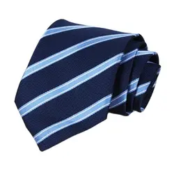 8cm Striped Jacquard Neckties Fashion Mens Business Tie Wedding Banquet Formal Wear Shirt Accessories