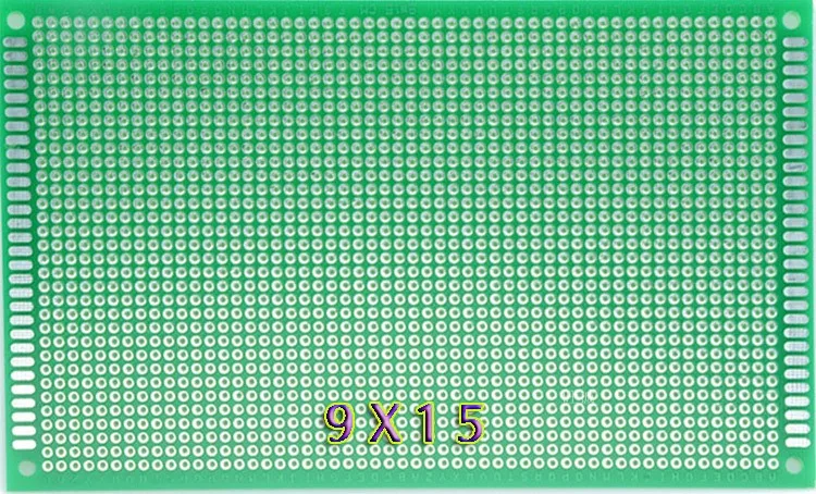 50/100 шт. PCB програмная панель односторонняя олово зеленый масло Стекло волокно универсальная дощатая отверстие плата универсальная плата 5X7 7X9 9X15 2X18