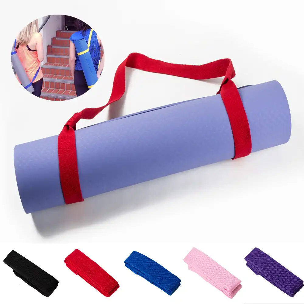 strap yoga mat