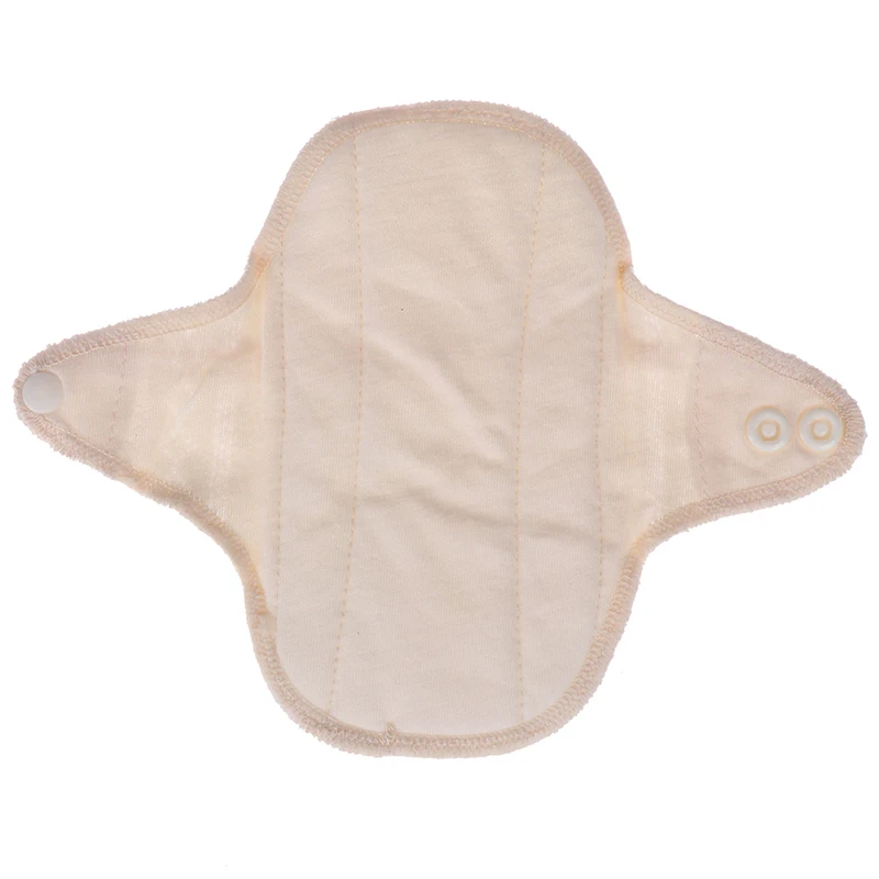 1Pc Soft Cotton Reusable Pads pads Sanitary Pads Washable Panty Liner Mama maternity Menstrual pads Color Random