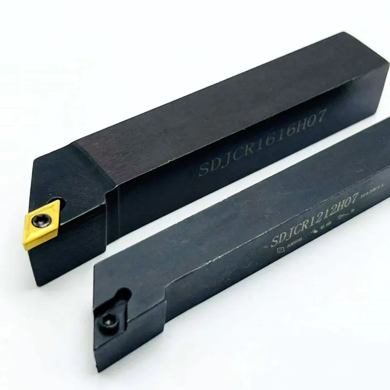 20 Inserts En Carbure DCMT070204 - Pour Porte-outil Tour SDJCR/SDNCN/SDQCR - Usinage Acier, Haute Dureté