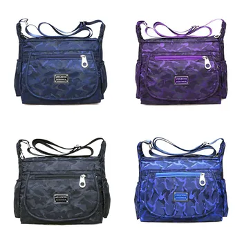 

1 PC Waterproof Nylon Men Shoulder BagTravel Crossbody Shoulder Pack Cloth Storage Shoulder Crossbody Hinking Sport Outdoor Bag