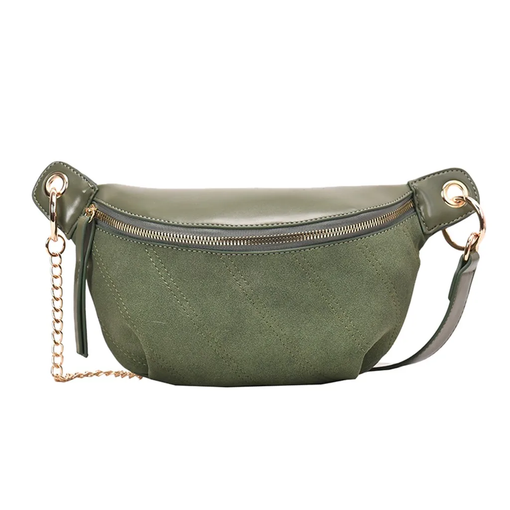 Женская сумка через плечо, модные Универсальные полукруглые седельные сумки из искусственной кожи, сумки на плечо для женщин, дизайнерские сумки Bolsas# T - Цвет: Green