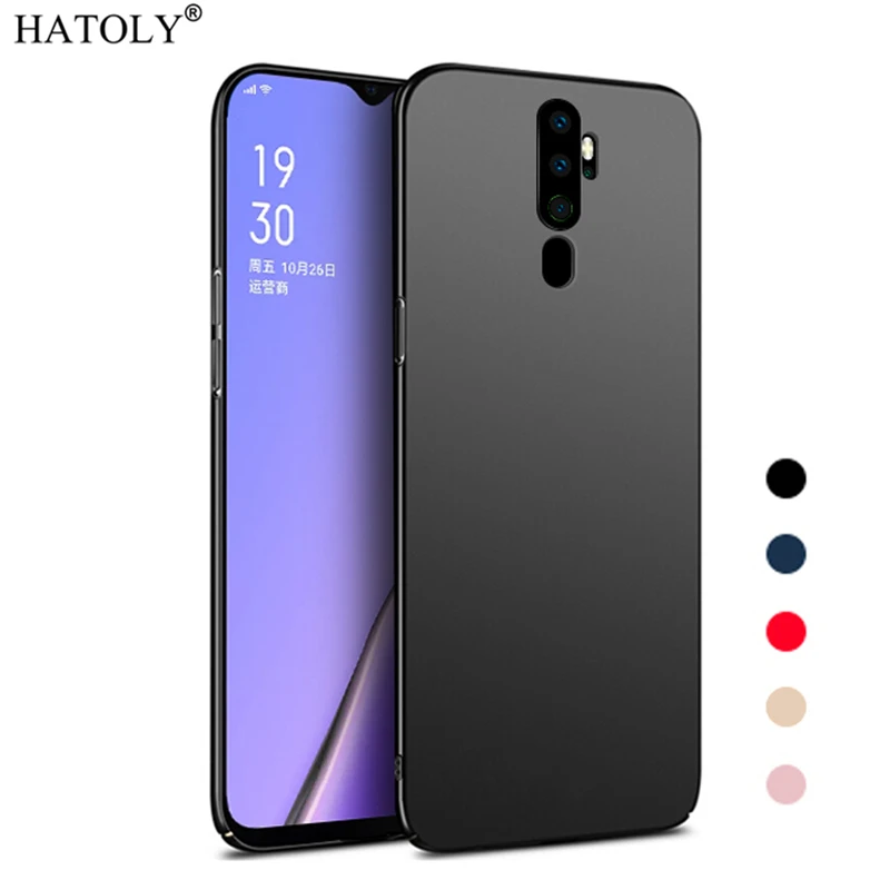 Для крышки Oppo A11x чехол для Oppo A9 A5 ультра-тонкий гладкий жесткий PC задняя крышка защитный чехол-бампер для телефона для Oppo A11x