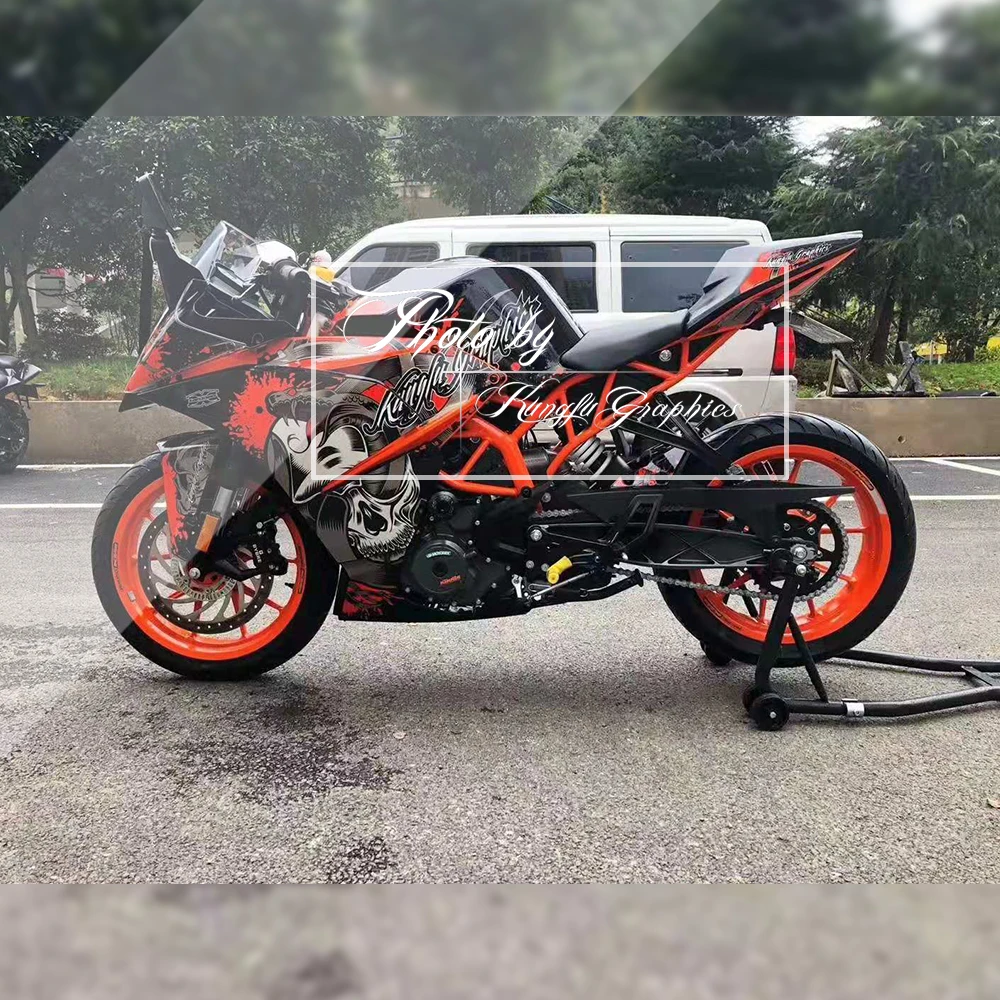 Kungfu Graphics Racing Motorcycle Full 