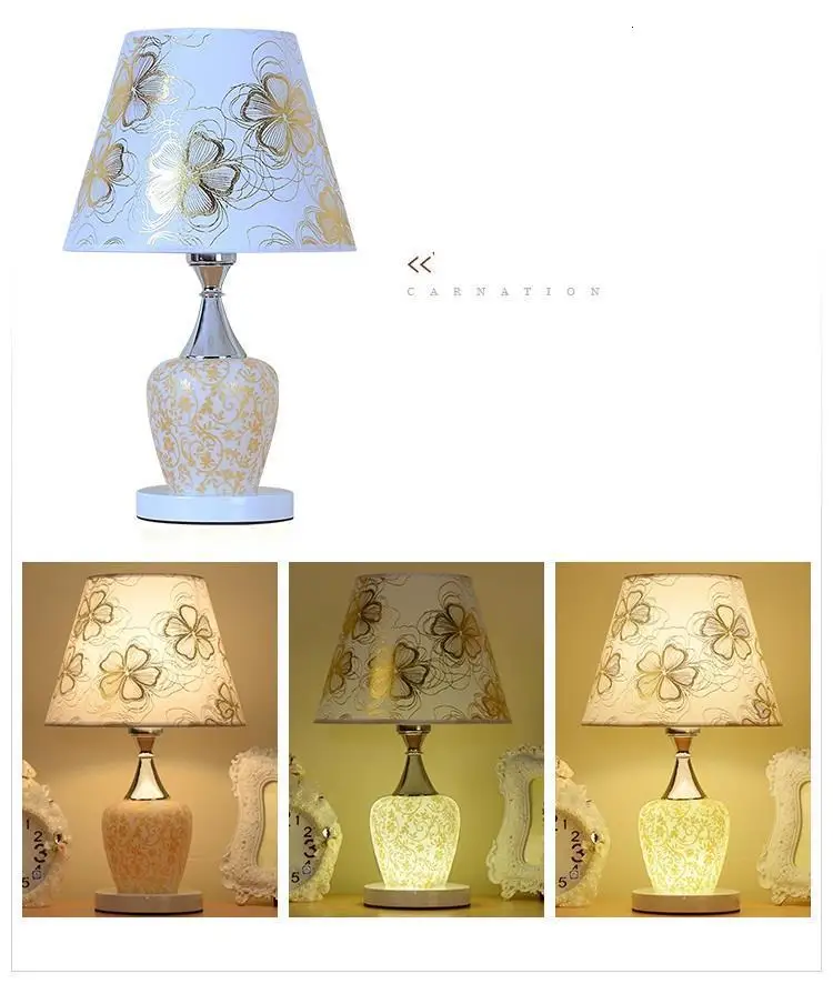 Comodino Mariage lampada Da Tavolo Noel Cabeceira Chambre Deco Luminaria Lampara De Mesa Abajur Para Quarto Настольный прикроватный светильник