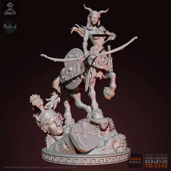 

1/35 Resin Figure Kits Snipe Girl Resin Model Self-assembled TD-2142