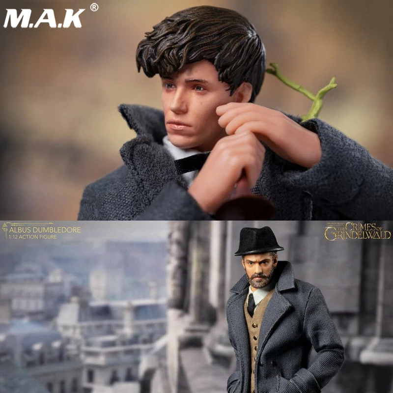 

In Stock 1/12 Scale Male Doll Toy Full Set Action Figure FG009 Eddie Redmayne FG010 Dumbledore For Collection