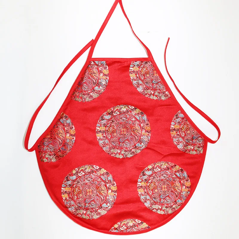 Moxa Apron Bellyband Huwei Printed Embroidered Apron Women's Moxa Pure Cotton Women's Adult Warm Bellyband Warm-up Pocket