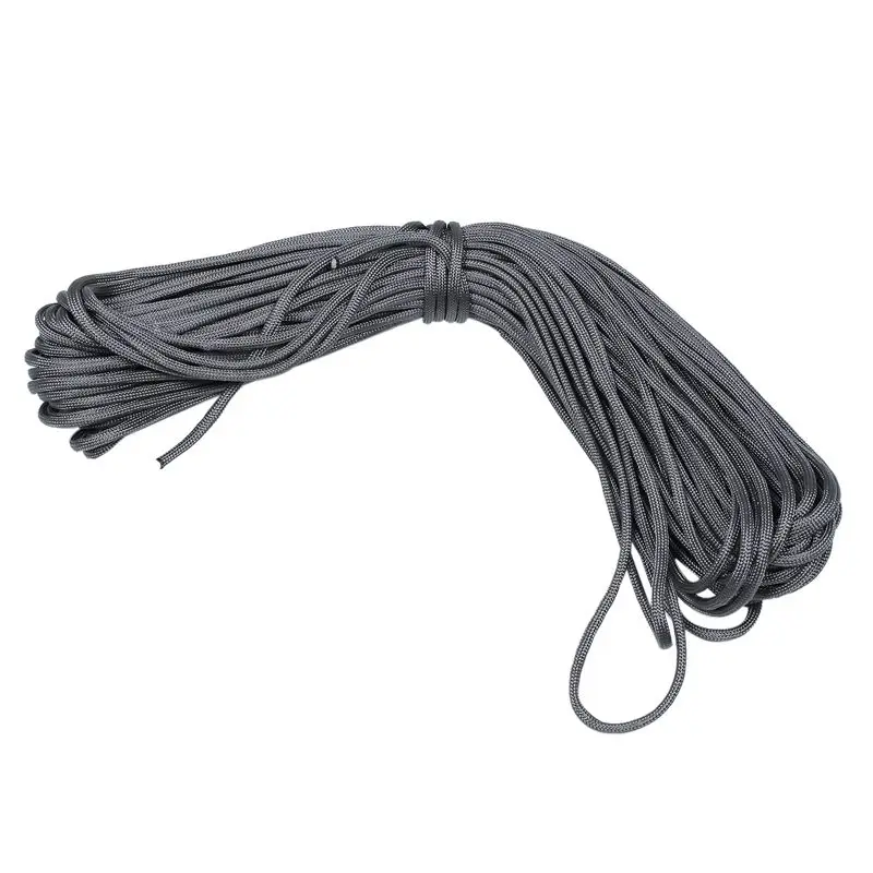 100ft 7 Strand 550 выживания бушкрафт парашютный шнур Тип III-серый
