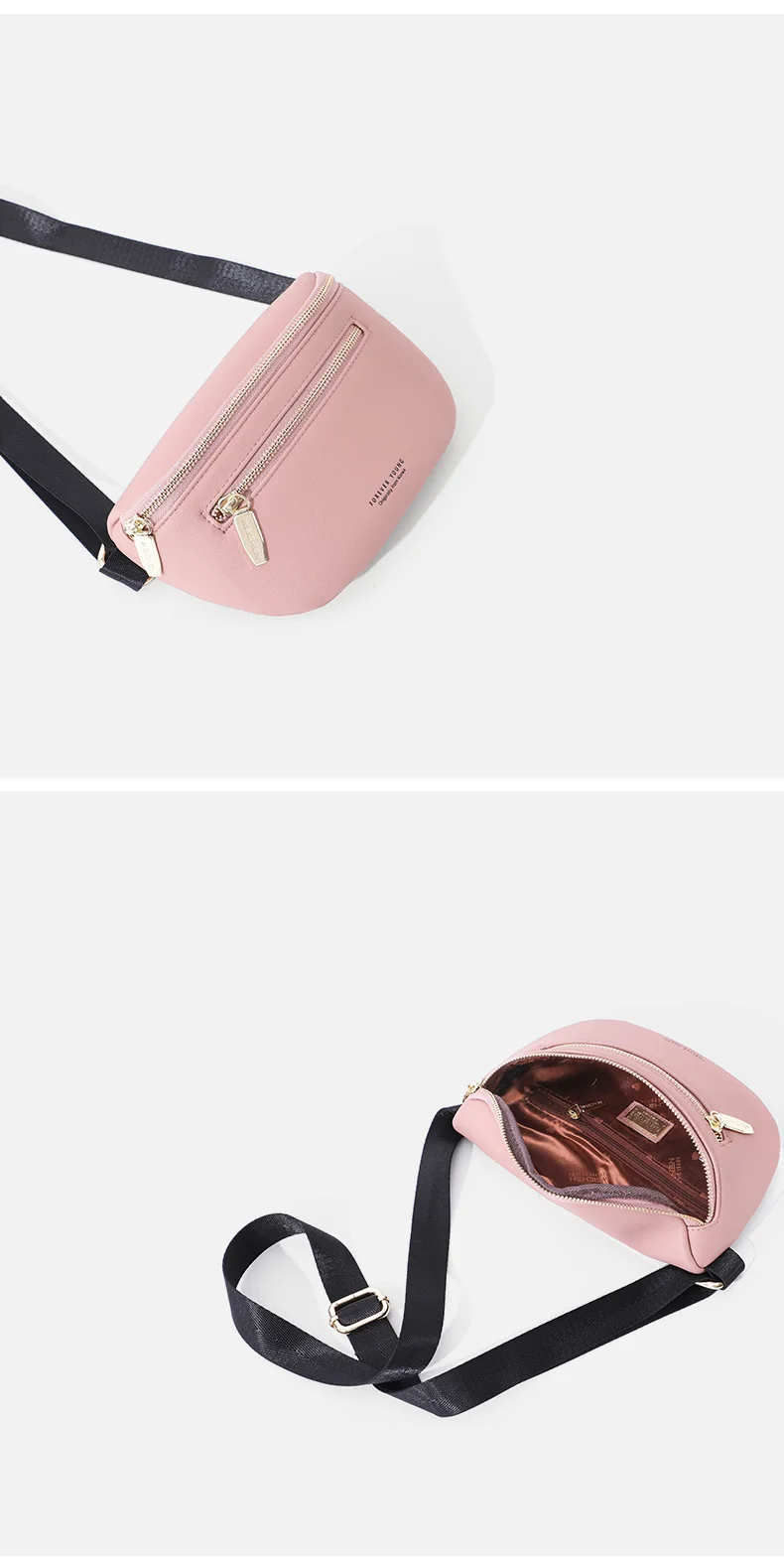 Multi-functiona Women's Fanny Pack Shoulder Bag and Chest Bag Female Belt Sac Women Waist Bag High Quality Ladies Bolsa