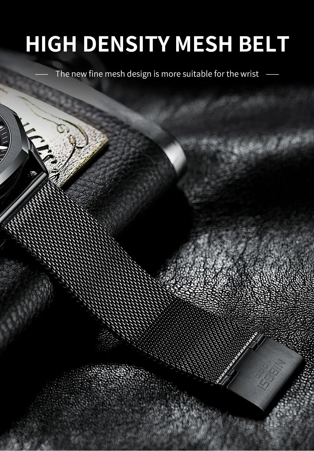 Stainless & Quartz Watch 2518 Nibosi