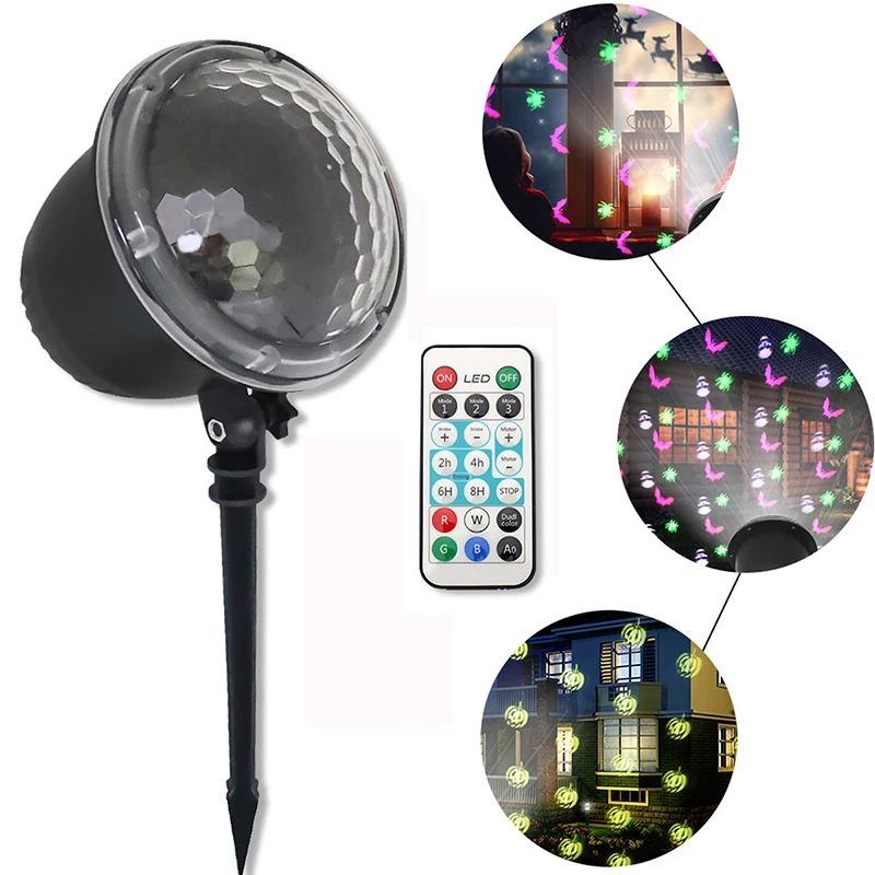Christmas Projector Lights Waterproof Ip65 Outdoor Landscape Projection Light Skull Spider Bat Pumpkin Display Decor Holiday Lighting Aliexpress Waterproof Ip65 Outdoor Landscape