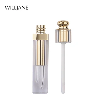 

Travel Lip Gloss Empty Tube Sample Test Lipgloss Container Portable Cosmetics Lipstick Packaging Balm Refillable Bottle DIY Tool