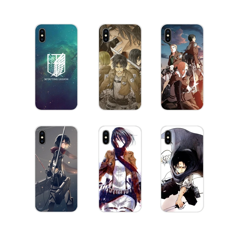Attack on Titan Mikasa Ackerman For Xiaomi Mi4 Mi5 Mi5S Mi6 Mi A1 A2 5X 6X 8 9 Lite SE Pro Max Mix 2 3 2S Silicone Shell Case | Мобильные