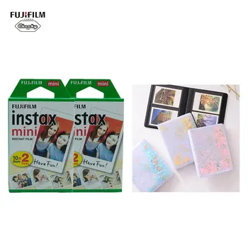 

Fujifilm instax mini 8 Film mini 9 7s 50 90 Instant Camera paper film + 3"Photo Album Organizer Film 64 Pockets Photo Film Album