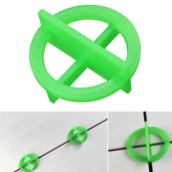 

100pcs Cross Space Tile Leveling Recyclable Plastic Tile Leveling System Base Spacer Floor Wall Leveler For Contrution Tools