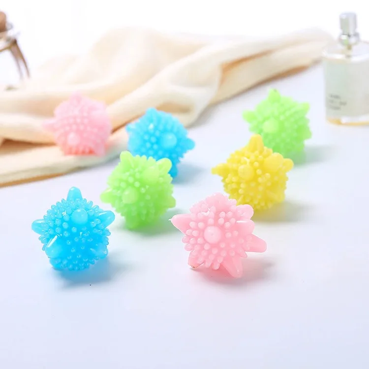 2pcs/lot Super Big Magic Laundry Ball For Household Cleaning Washing Machine Clothes Softener Starfish Shape Solid Cleaning Ball