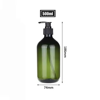 

Bottle Refillable Protable 500ML Soap Shampoo Lotion Foam Water Plastic Pressed Pump Spray Bottle Refillable Bottle Random Color